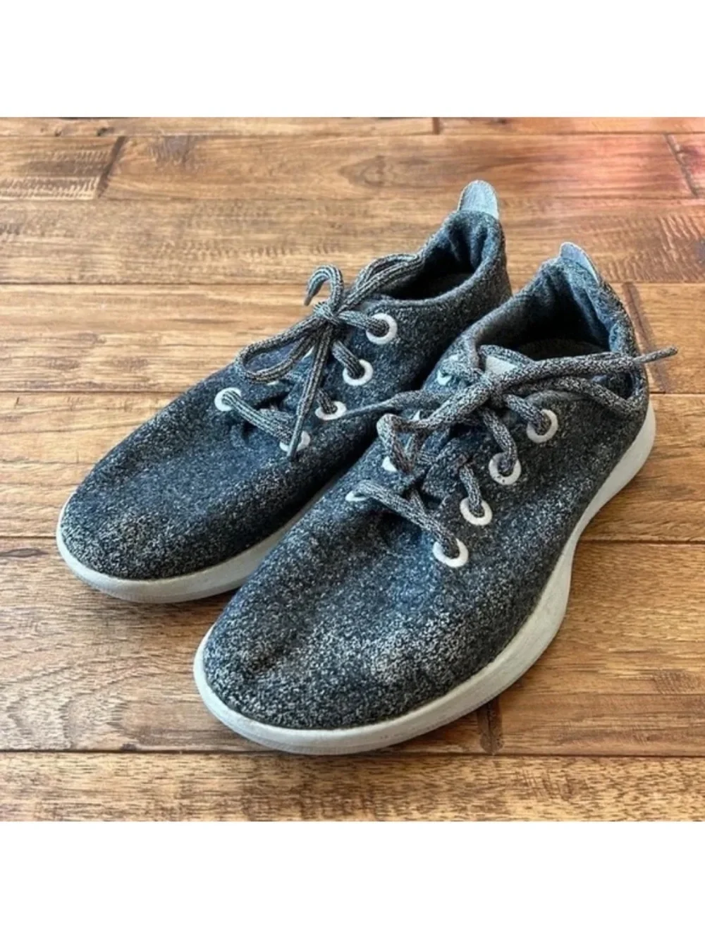 Allbirds Wool Runners Sustainable Wool Running Shoe Sneaker Gray Womens Size 7